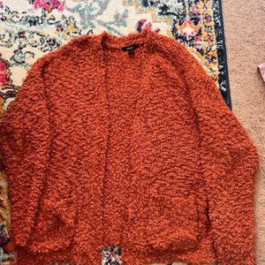 Burnt orange cardigan